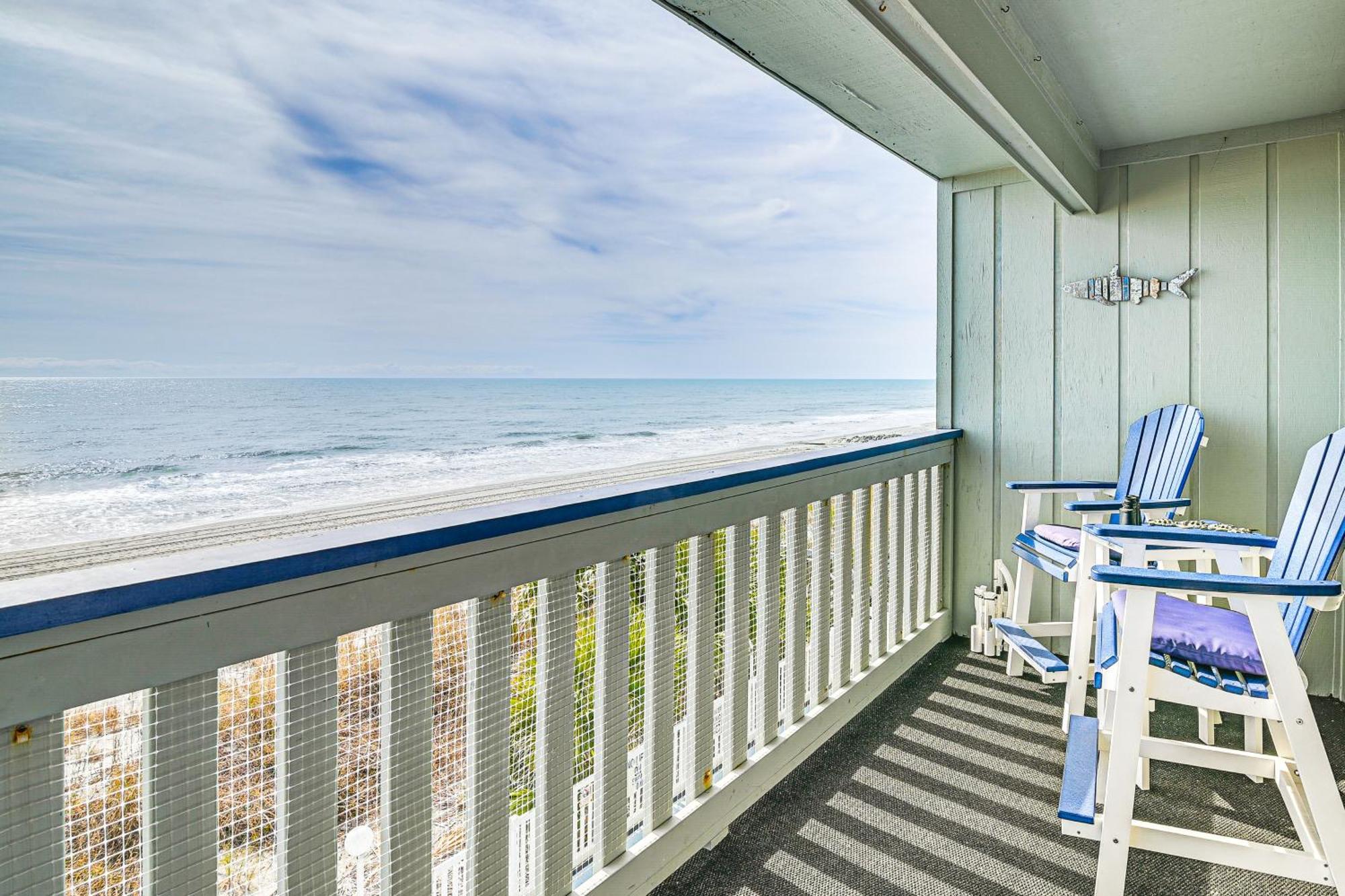מירטל ביץ' On-The-Beach Escape Oceanfront In Surfside! מראה חיצוני תמונה